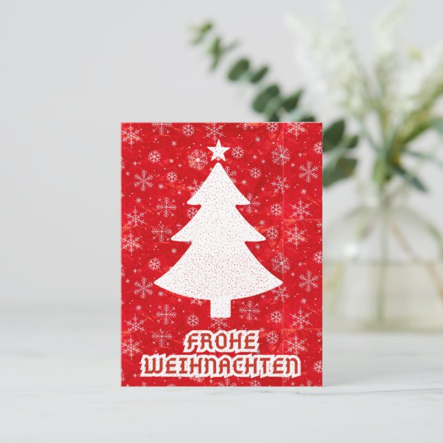 GERMAN CHRISTMAS  POSTCARD (Standing Front)