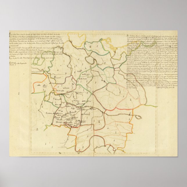 German Cities Poster (Front)