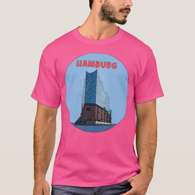German City Hamburg T-Shirt (Front)