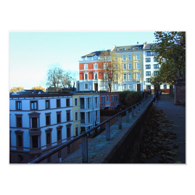 German City Mainz Stroll Photo Print (Front)