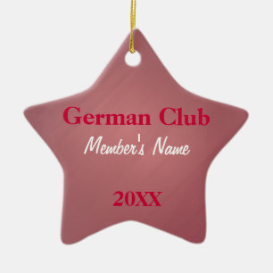 German Club, Foreign Language Club Ornaments