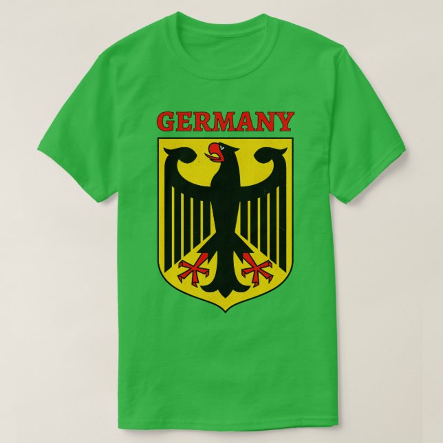 German Coat of Arms T-Shirt (Design Front)