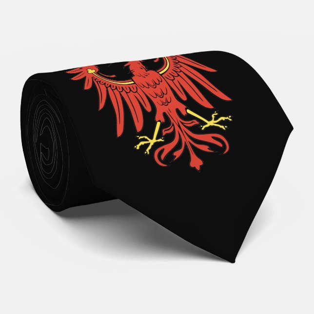 German Coat of Arms Tie (Rolled)