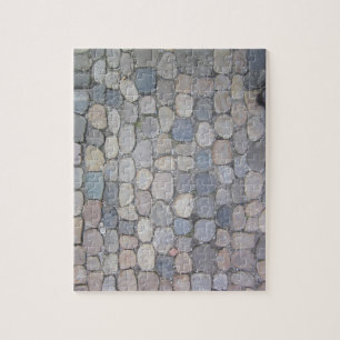 German cobble stone sidewalk jigsaw puzzle