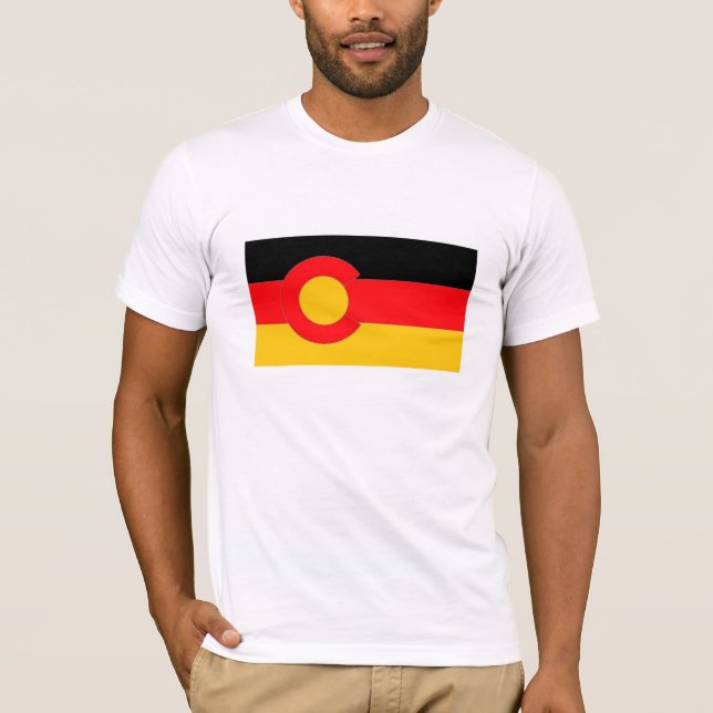 German Colorado Tee Bella Canvas (Front)
