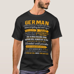 GERMAN completely unexplainable T-Shirt