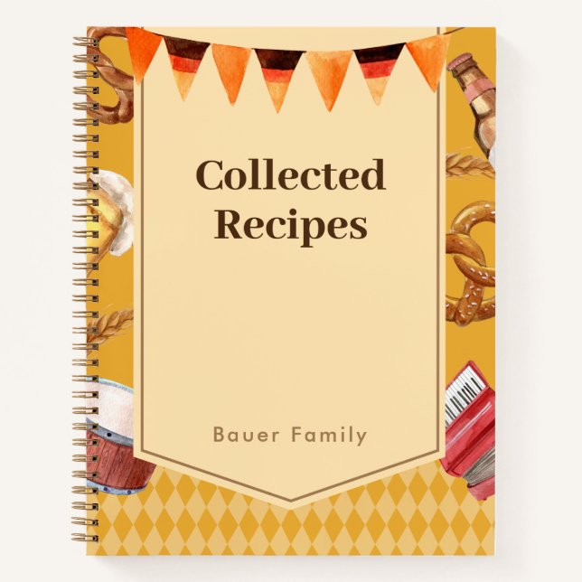 German Cuisine Recipe Book (Front)