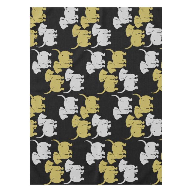 German Dachshund Dog Patterns Tablecloth (Front)