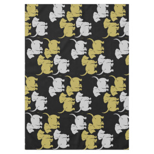 German Dachshund Dog Patterns Tablecloth