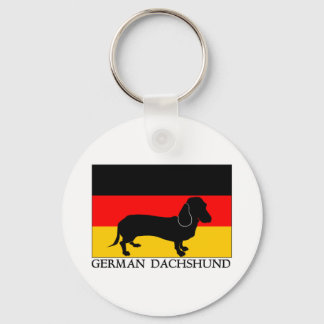 German Dachshund Key Ring