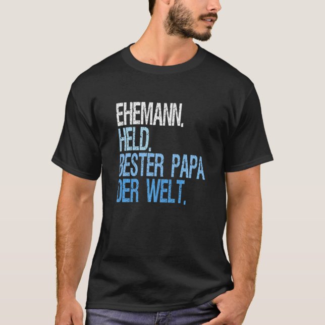 German Dad German Language T-Shirt (Front)