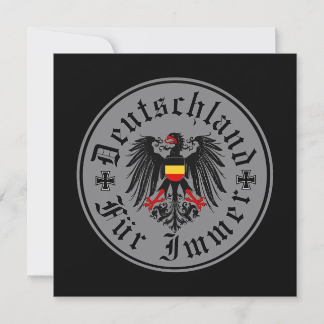 German/Deutschland Forever/eagle/iron cross (Front)