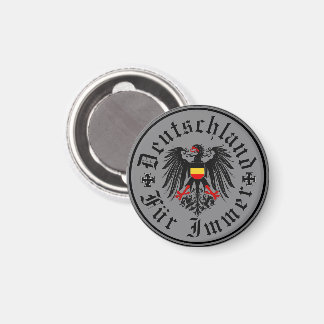 German/Deutschland Forever/eagle/iron cross Magnet