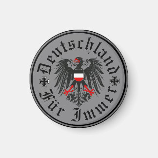 German/Deutschland Forever/eagle/iron cross Magnet