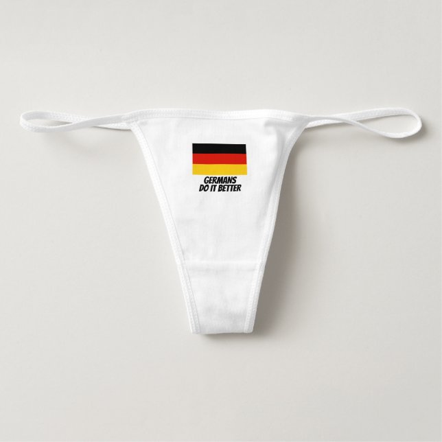 German do it better flag of Germany custom Underwear (Front)
