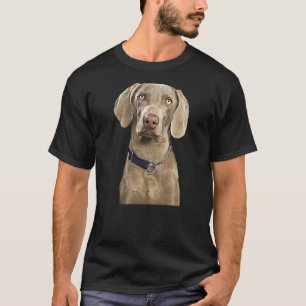 German Dog Breed -Cartoon Filter-Dog Portrait Weim T-Shirt