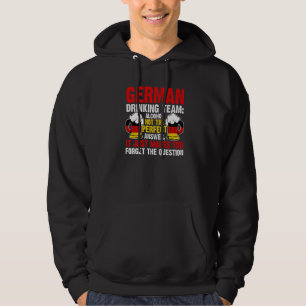 German drinking team alcohol Germany drinking team Hoodie