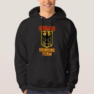 German Drinking Team Germany Flag Eagle Beer Mug Hoodie