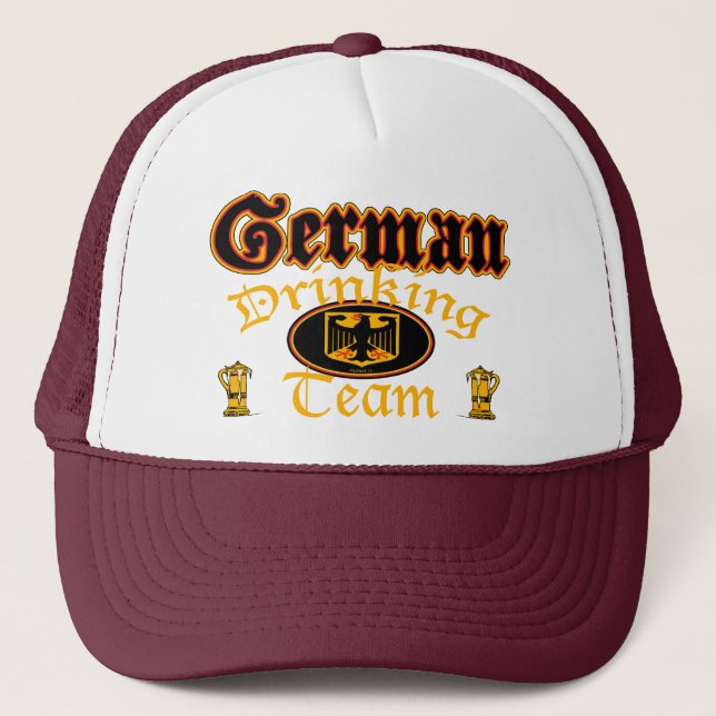 German Drinking Team Hat (Front)
