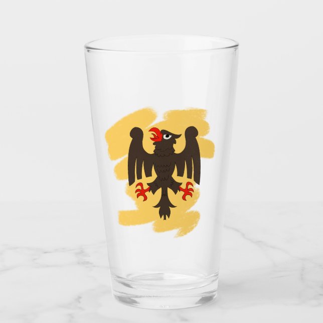 German Eagle Glass (Front)