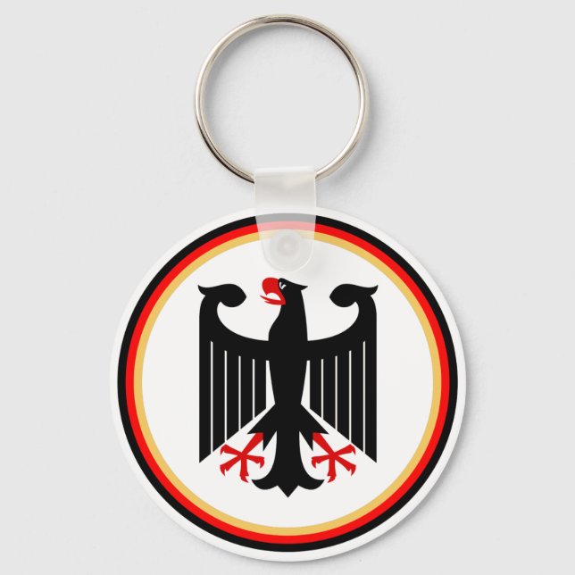 German Eagle Key Ring (Front)