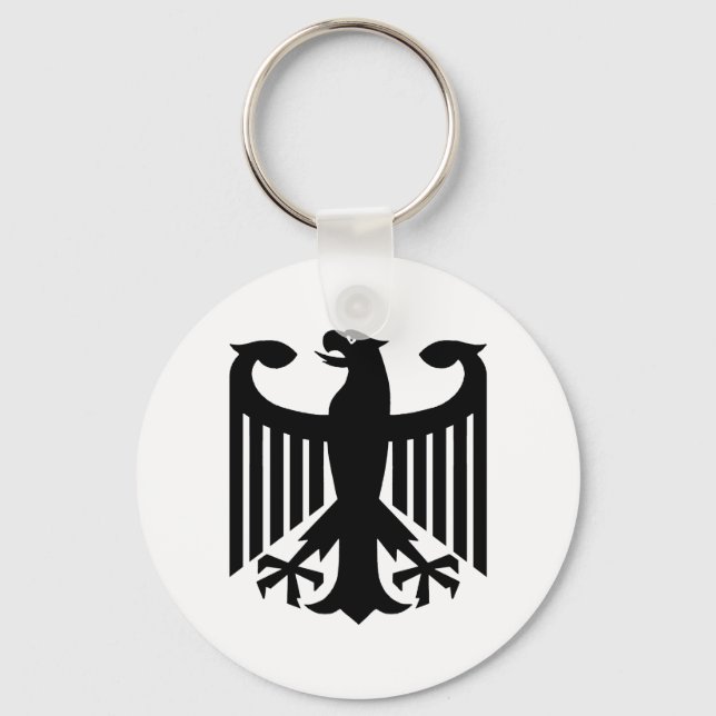German Eagle Key Ring (Front)