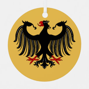 German Eagle Metal Tree Decoration