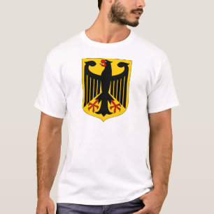 German Eagle on Yellow Shield T-Shirt