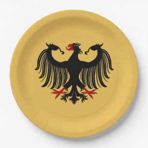 German Eagle Paper Plate