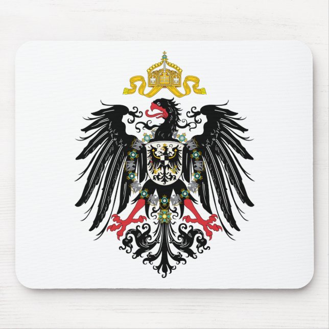 German Empire Coat of Arms (1889) Mouse Pad (Front)