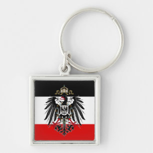 German Empire Flag Key Ring