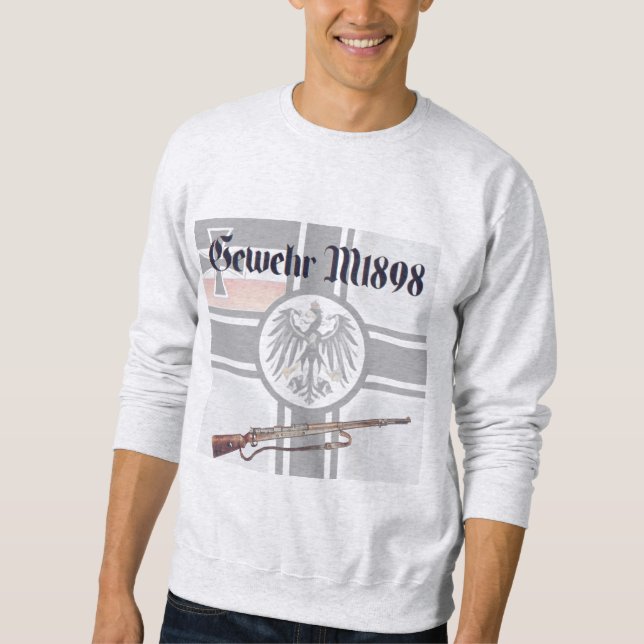 German Empire Gewehr 1898 rifle  Sweatshirt (Front)