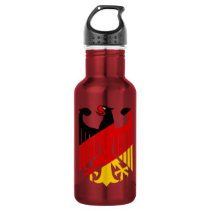 German empire/imperial flag double black eagle st 532 ml water bottle