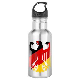German empire/imperial flag double black eagle  st 532 ml water bottle