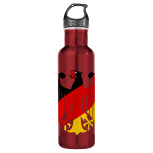 German empire/imperial flag double black eagle st 710 ml water bottle