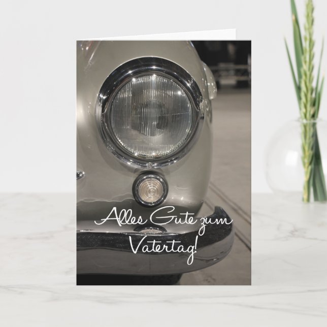 German Father's Day Card (Front)