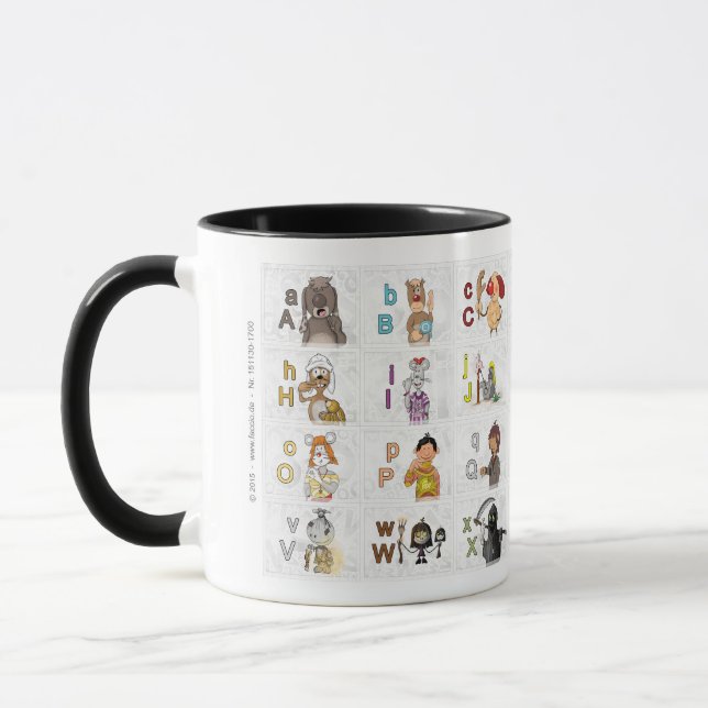 German fingerprint 2 mug (Left)