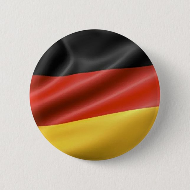 German Flag 6 Cm Round Badge (Front)