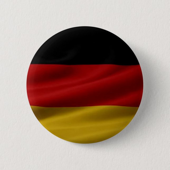 German Flag 6 Cm Round Badge (Front)