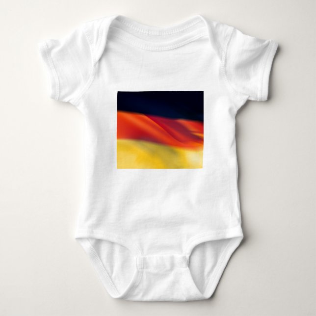 German Flag Baby Bodysuit (Front)