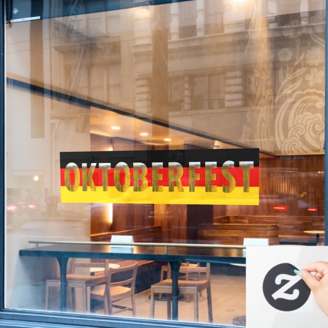 German Flag Beer Festival Oktoberfest (Cafe Window)