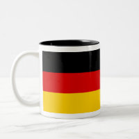 German Flag Black Red Gold Design