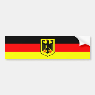 German Flag Bumper Sticker