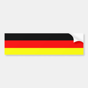 German Flag Bumper Sticker