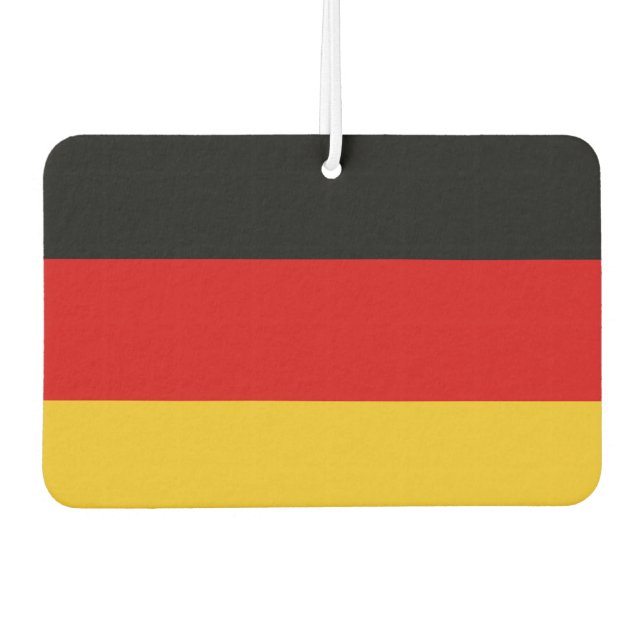 German Flag Car Air Freshener (Front)