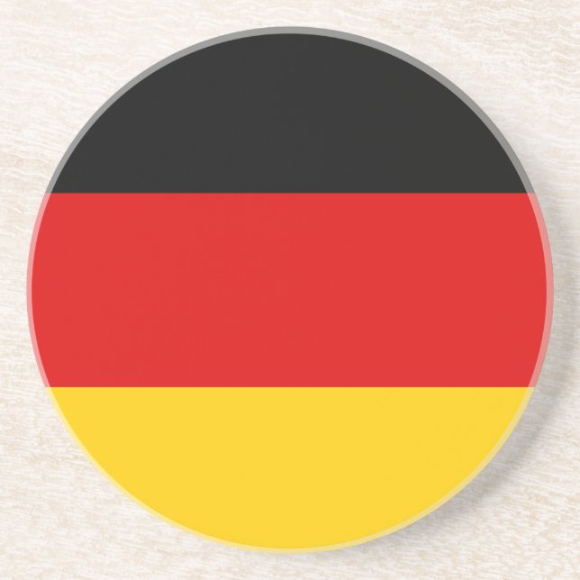 German Flag Coaster (Front)