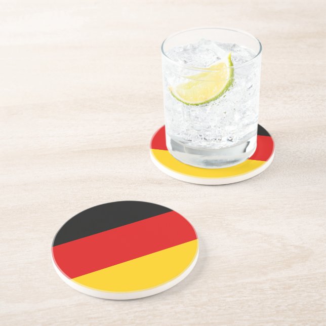 German flag coaster (Side)