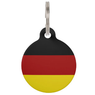 German flag-Coat of arms Pet Tag