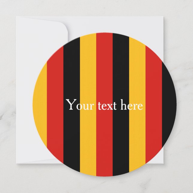 GERMAN FLAG COLORS (Front)