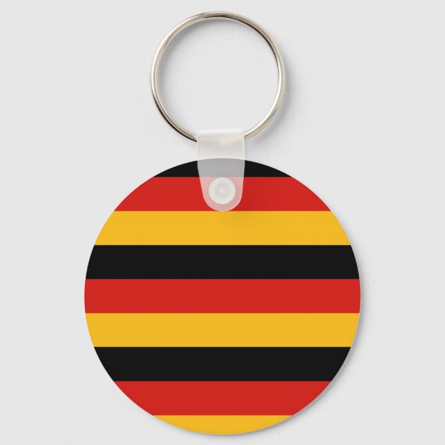 GERMAN FLAG COLORS KEY RING (Front)